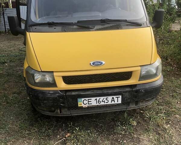 Желтый Форд Транзит, объемом двигателя 2 л и пробегом 415 тыс. км за 3700 $, фото 1 на Automoto.ua