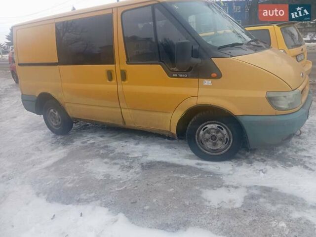 Желтый Форд Транзит, объемом двигателя 2 л и пробегом 360 тыс. км за 3700 $, фото 1 на Automoto.ua