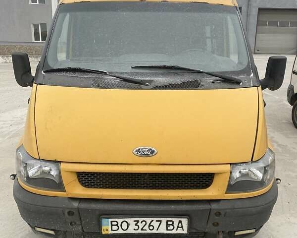 Жовтий Форд Транзит, об'ємом двигуна 2.4 л та пробігом 254 тис. км за 5000 $, фото 1 на Automoto.ua