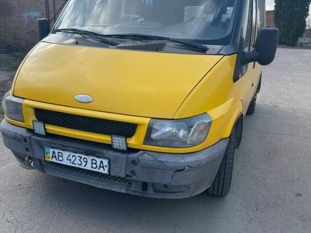 Желтый Форд Транзит, объемом двигателя 2 л и пробегом 290 тыс. км за 4000 $, фото 1 на Automoto.ua