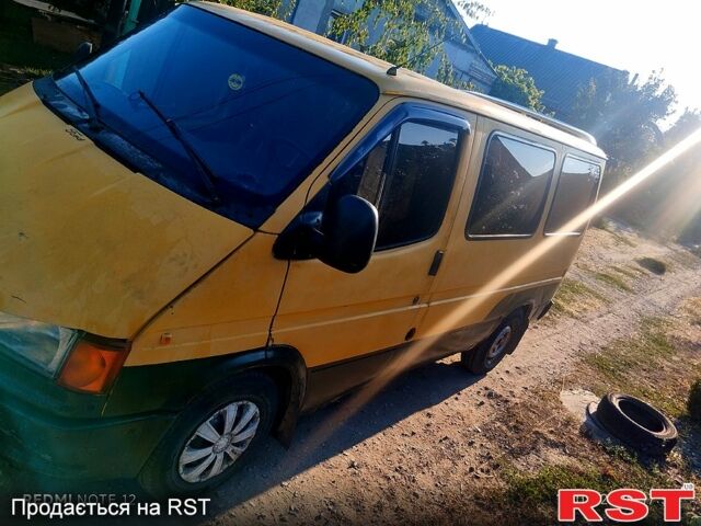 Жовтий Форд Транзит, об'ємом двигуна 2.5 л та пробігом 395 тис. км за 2500 $, фото 1 на Automoto.ua