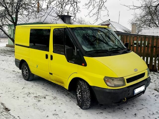 Жовтий Форд Транзит, об'ємом двигуна 2 л та пробігом 270 тис. км за 5000 $, фото 1 на Automoto.ua