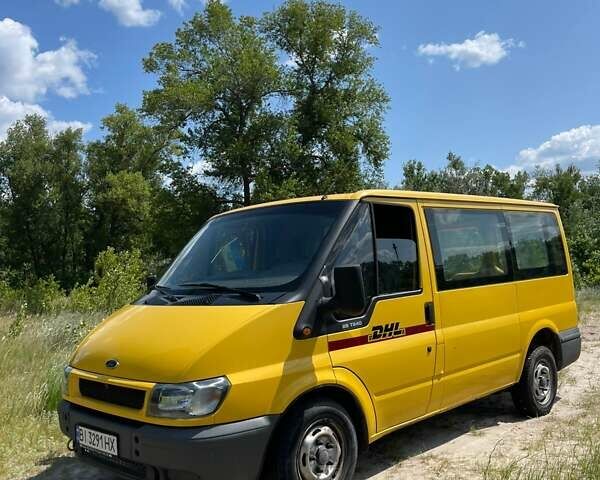 Желтый Форд Транзит, объемом двигателя 2 л и пробегом 183 тыс. км за 6700 $, фото 1 на Automoto.ua
