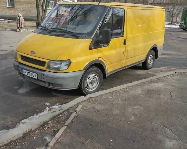 Желтый Форд Транзит, объемом двигателя 2.3 л и пробегом 200 тыс. км за 5800 $, фото 1 на Automoto.ua