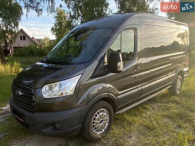 Серый Форд Транзит, объемом двигателя 2 л и пробегом 309 тыс. км за 14500 $, фото 1 на Automoto.ua