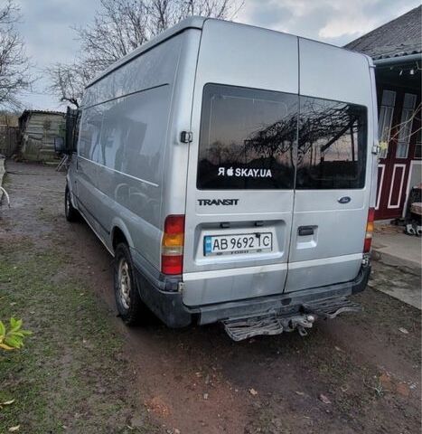 Серый Форд Транзит, объемом двигателя 2.4 л и пробегом 170 тыс. км за 3000 $, фото 1 на Automoto.ua