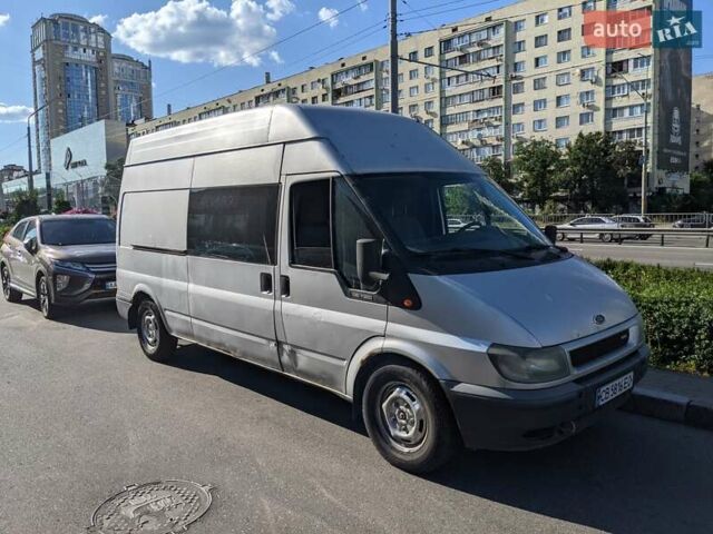Серый Форд Транзит, объемом двигателя 2.4 л и пробегом 316 тыс. км за 5500 $, фото 1 на Automoto.ua