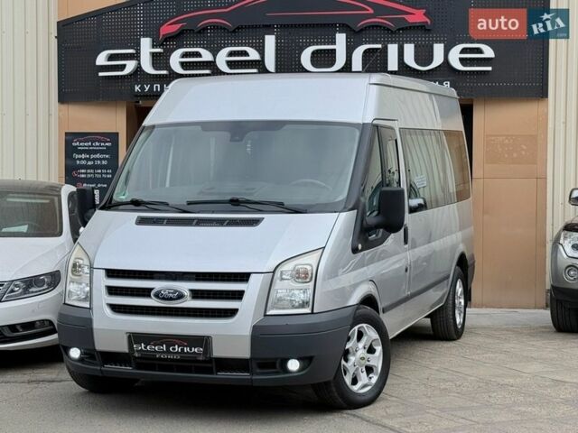 Серый Форд Транзит, объемом двигателя 2.2 л и пробегом 186 тыс. км за 15699 $, фото 1 на Automoto.ua