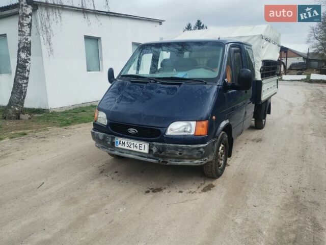 Синій Форд Транзит, об'ємом двигуна 2.5 л та пробігом 441 тис. км за 4900 $, фото 1 на Automoto.ua
