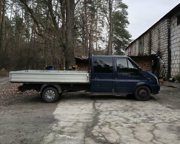 Синій Форд Транзит, об'ємом двигуна 2.4 л та пробігом 400 тис. км за 11500 $, фото 1 на Automoto.ua