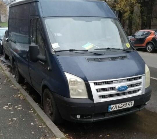 Синий Форд Транзит, объемом двигателя 2.4 л и пробегом 361 тыс. км за 6199 $, фото 1 на Automoto.ua