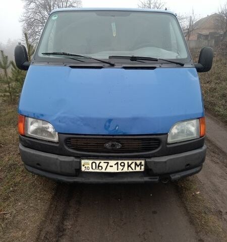Синий Форд Транзит, объемом двигателя 2.5 л и пробегом 350 тыс. км за 1600 $, фото 1 на Automoto.ua