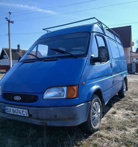 Синий Форд Транзит, объемом двигателя 2.5 л и пробегом 378 тыс. км за 2200 $, фото 1 на Automoto.ua