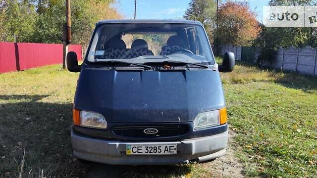 Синий Форд Транзит, объемом двигателя 2.5 л и пробегом 166 тыс. км за 2800 $, фото 1 на Automoto.ua