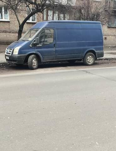 Синий Форд Транзит, объемом двигателя 2.4 л и пробегом 360 тыс. км за 6500 $, фото 1 на Automoto.ua