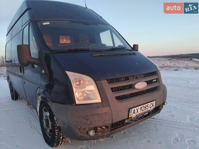 Синий Форд Транзит, объемом двигателя 2.5 л и пробегом 500 тыс. км за 5500 $, фото 1 на Automoto.ua
