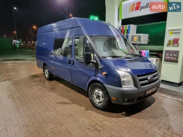 Синій Форд Транзит, об'ємом двигуна 2.4 л та пробігом 281 тис. км за 10700 $, фото 1 на Automoto.ua