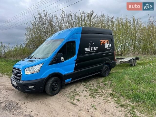 Синій Форд Транзит, об'ємом двигуна 2 л та пробігом 286 тис. км за 14500 $, фото 1 на Automoto.ua