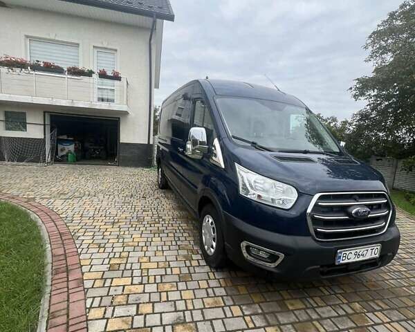 Синий Форд Транзит, объемом двигателя 2 л и пробегом 183 тыс. км за 20800 $, фото 1 на Automoto.ua