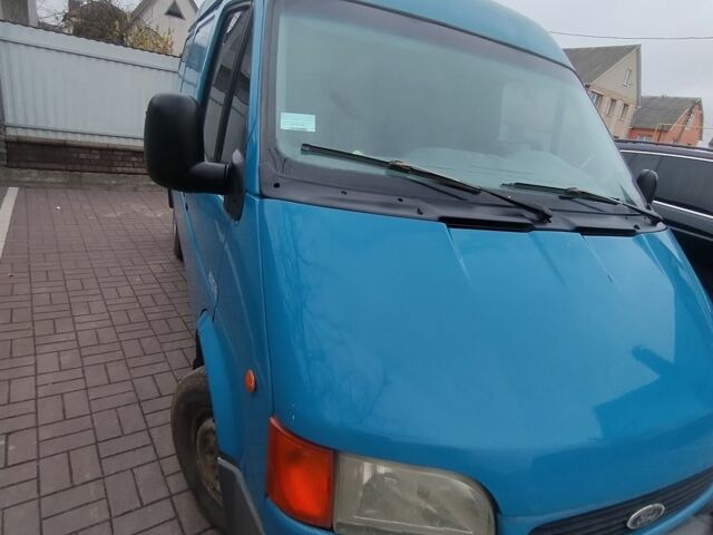 Синий Форд Транзит, объемом двигателя 2.5 л и пробегом 410 тыс. км за 3300 $, фото 1 на Automoto.ua