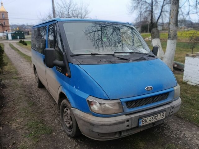Синій Форд Транзит, об'ємом двигуна 2 л та пробігом 380 тис. км за 3500 $, фото 1 на Automoto.ua
