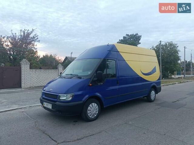 Синій Форд Транзит, об'ємом двигуна 2 л та пробігом 283 тис. км за 4500 $, фото 1 на Automoto.ua