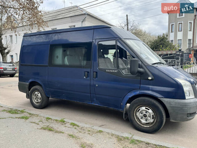Синий Форд Транзит, объемом двигателя 2.4 л и пробегом 90 тыс. км за 6300 $, фото 1 на Automoto.ua