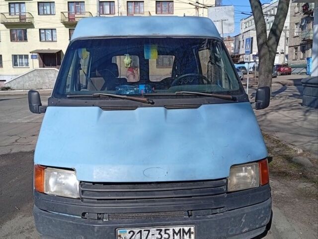 Синий Форд Транзит, объемом двигателя 2.5 л и пробегом 325 тыс. км за 1300 $, фото 1 на Automoto.ua