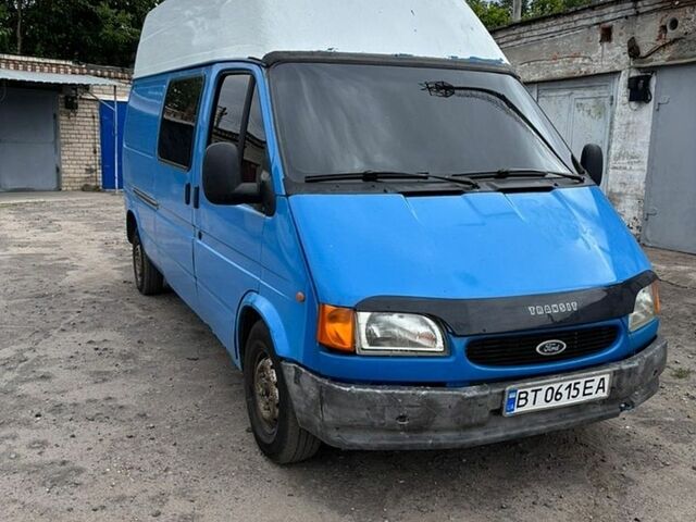 Синий Форд Транзит, объемом двигателя 2.5 л и пробегом 500 тыс. км за 3800 $, фото 1 на Automoto.ua