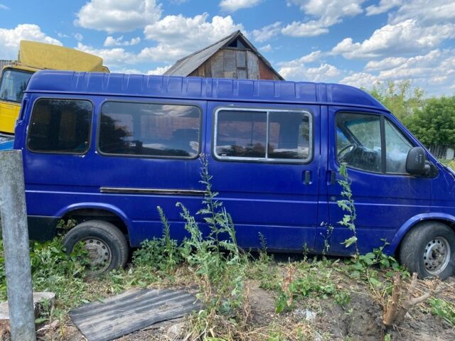 Синій Форд Транзит, об'ємом двигуна 2.5 л та пробігом 356 тис. км за 2700 $, фото 1 на Automoto.ua
