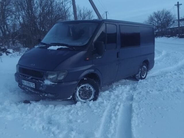 Синий Форд Транзит, объемом двигателя 2 л и пробегом 250 тыс. км за 5600 $, фото 1 на Automoto.ua