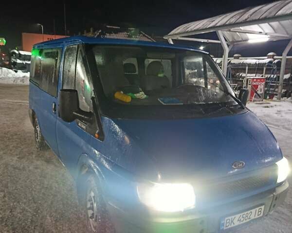 Синій Форд Транзит, об'ємом двигуна 2 л та пробігом 388 тис. км за 3500 $, фото 1 на Automoto.ua