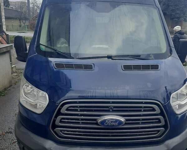 Синий Форд Транзит, объемом двигателя 2.2 л и пробегом 211 тыс. км за 15400 $, фото 1 на Automoto.ua