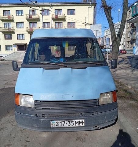 Синій Форд Транзит, об'ємом двигуна 2.5 л та пробігом 325 тис. км за 1300 $, фото 1 на Automoto.ua