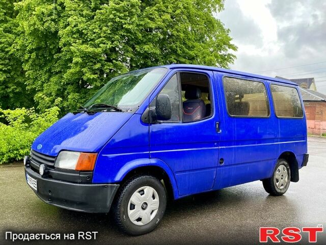 Синий Форд Транзит, объемом двигателя 2.5 л и пробегом 325 тыс. км за 2450 $, фото 1 на Automoto.ua
