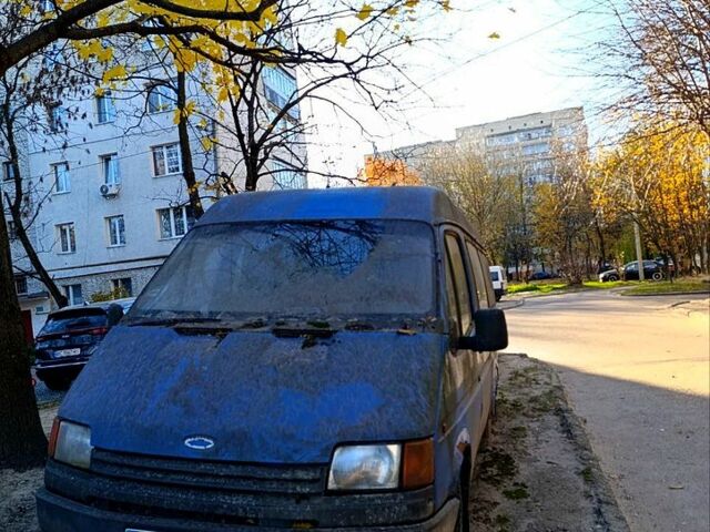 Синий Форд Транзит, объемом двигателя 20 л и пробегом 280 тыс. км за 850 $, фото 1 на Automoto.ua