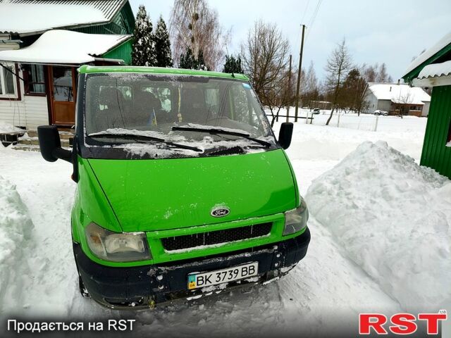 Зеленый Форд Транзит, объемом двигателя 2 л и пробегом 370 тыс. км за 4500 $, фото 1 на Automoto.ua