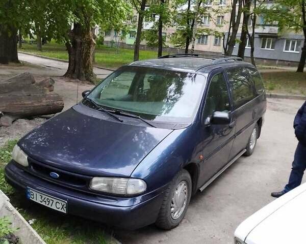 Синий Форд Виндстар, объемом двигателя 3 л и пробегом 330 тыс. км за 2500 $, фото 1 на Automoto.ua