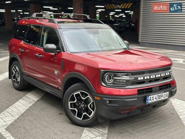 Красный Форд Bronco Sport, объемом двигателя 1.5 л и пробегом 34 тыс. км за 23450 $, фото 1 на Automoto.ua