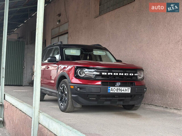 Червоний Форд Bronco Sport, об'ємом двигуна 1.5 л та пробігом 27 тис. км за 28999 $, фото 1 на Automoto.ua
