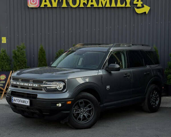 Серый Форд Bronco Sport, объемом двигателя 1.5 л и пробегом 64 тыс. км за 22499 $, фото 1 на Automoto.ua