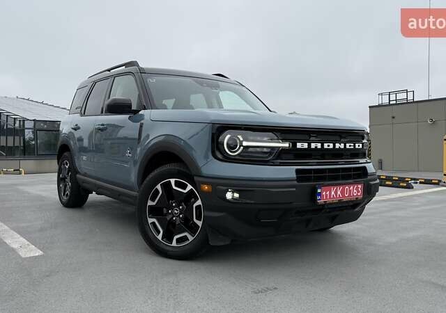 Синий Форд Bronco Sport, объемом двигателя 2 л и пробегом 98 тыс. км за 23000 $, фото 1 на Automoto.ua
