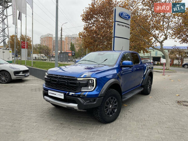 Синий Форд Ranger Raptor, объемом двигателя 2 л и пробегом 50 тыс. км за 72000 $, фото 1 на Automoto.ua