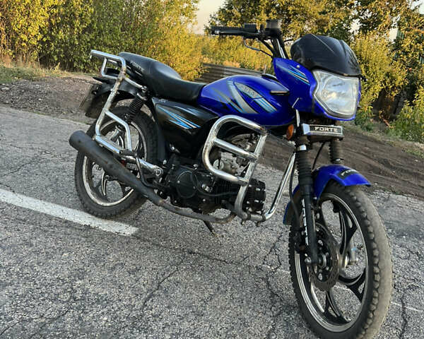 Синий Форте RX 125, объемом двигателя 0.12 л и пробегом 7 тыс. км за 410 $, фото 1 на Automoto.ua