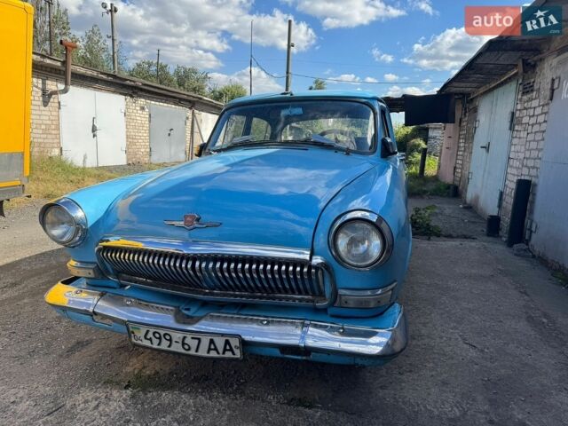 Серый ГАЗ 21 Волга, объемом двигателя 2.4 л и пробегом 400 тыс. км за 1184 $, фото 1 на Automoto.ua