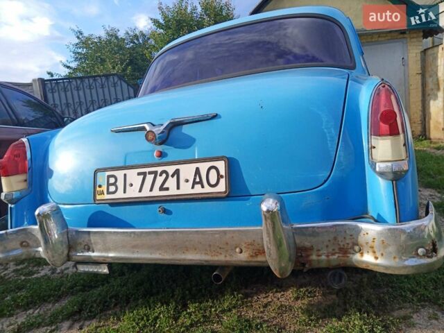 Синій ГАЗ 21 Волга, об'ємом двигуна 2.45 л та пробігом 999 тис. км за 1200 $, фото 1 на Automoto.ua