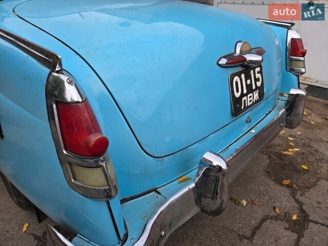 Синий ГАЗ 21 Волга, объемом двигателя 2.8 л и пробегом 70 тыс. км за 3500 $, фото 1 на Automoto.ua