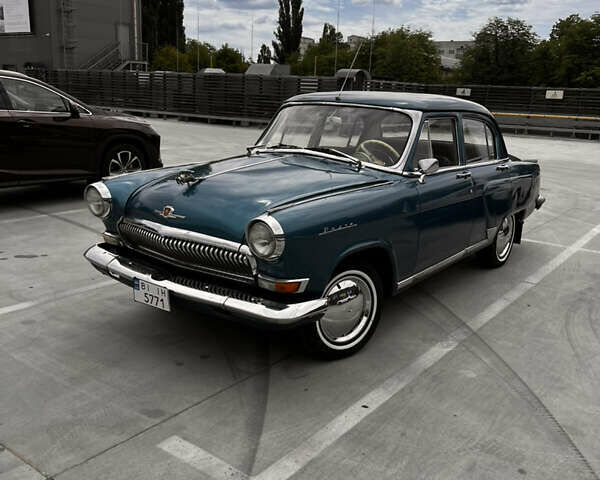 Синий ГАЗ 21 Волга, объемом двигателя 2.4 л и пробегом 123 тыс. км за 3500 $, фото 1 на Automoto.ua