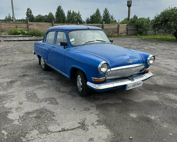 Синий ГАЗ 21 Волга, объемом двигателя 2.45 л и пробегом 35 тыс. км за 5999 $, фото 1 на Automoto.ua