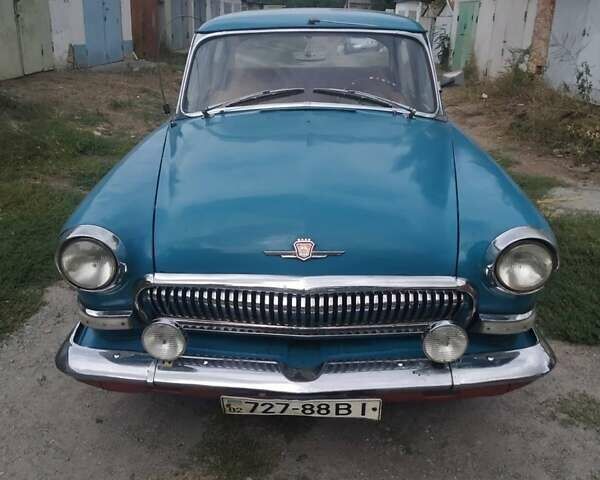 Синий ГАЗ 21 Волга, объемом двигателя 0 л и пробегом 60 тыс. км за 4999 $, фото 1 на Automoto.ua